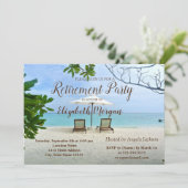 トロピカルビーチ、チェアリタイアメントパーティー 招待状 (スタンド正面)