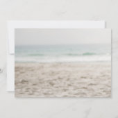 トロピカルビーチ、チェア退職パーティー 招待状 (裏面)