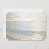 トロピカルビーチ パーム 出欠確認 招待状 (裏面)