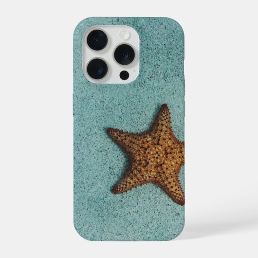 トロピカルビーチ ヒトデ iPhoneケース (裏面)