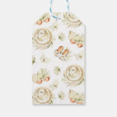 トロピカルビーチ ブライダルシャワー ギフトタグ (裏面)