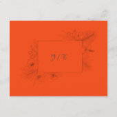 トロピカルビーチ ボーホー サマー ウェディングの詳細 エンクロージャーカード (裏面)