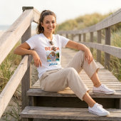 トロピカルビーチ 夏のTシャツ Beach Please 面白い Tシャツ