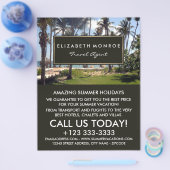 トロピカルビーチ、旅行代理店の広告フライヤー チラシ (シングル)