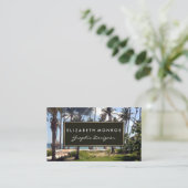 トロピカルビーチ、旅行&観光 名刺 (スタンド正面)