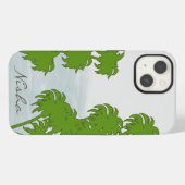 トロピカルビーチ iPhoneケース (裏面横)