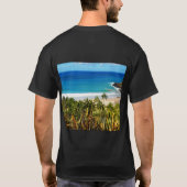 トロピカルビーチ Tシャツ (裏面)