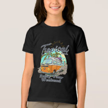 トロピカルビーチTシャツデザイン