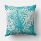 トロピカルビーブスパームフロンズピロー クッション (裏面)