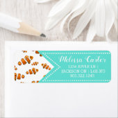 トロピカルピエロ&バブルパターン ラベル (インサイチュ)