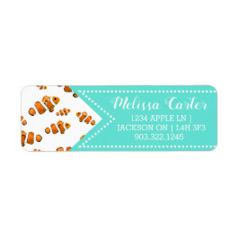 トロピカルピエロ&バブルパターン ラベル