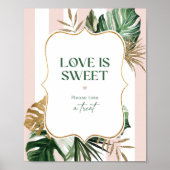 トロピカルピストライプンクの愛は甘い楽しみ ポスター (正面)