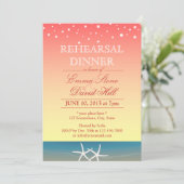 トロピカルピンクサマービーチリハーサルディナー 招待状 (スタンド正面)