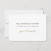 トロピカルピンクサンキューカード サンキューカード (裏面)