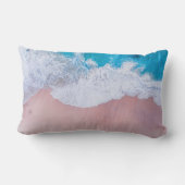 トロピカルピンクビーチバミューダ ランバークッション (裏面)