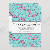 トロピカルピンクフラミンゴオンアクアムービング 案内状 (正面/裏面)