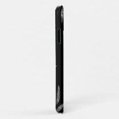 トロピカルピンクフラミンゴオンブラックドラマチックビーチ Case-Mate iPhoneケース (裏面/右)