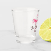 トロピカルピンクフラミンゴガールズウィークエンド ショットグラス (左)