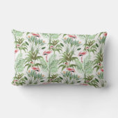 トロピカルピンクフラミンゴス ランバークッション (裏面)