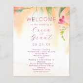 トロピカルピンクフリーシア水の色結婚の予算 (正面)