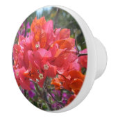 トロピカルピンクブーゲンビリア島フローラ セラミックノブ (右)