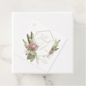 トロピカルピンクプロテア感謝タグ フェイバータグ (インサイチュ)