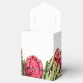 トロピカルピンクプロテア結婚スグリーン フェイバーボックス (オープン)