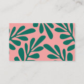 トロピカルピンクベビーオンボードおむつラッフル エンクロージャーカード (裏面)