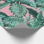 トロピカルピンクラッピング紙 ラッピングペーパー (角)