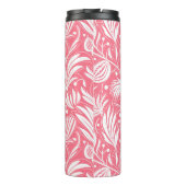 トロピカルピンク花柄ダイヤモンドモノグラム タンブラー (裏面)