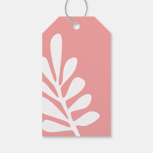 トロピカルピンク ベイビーオンボード ギフトタグ (裏面)