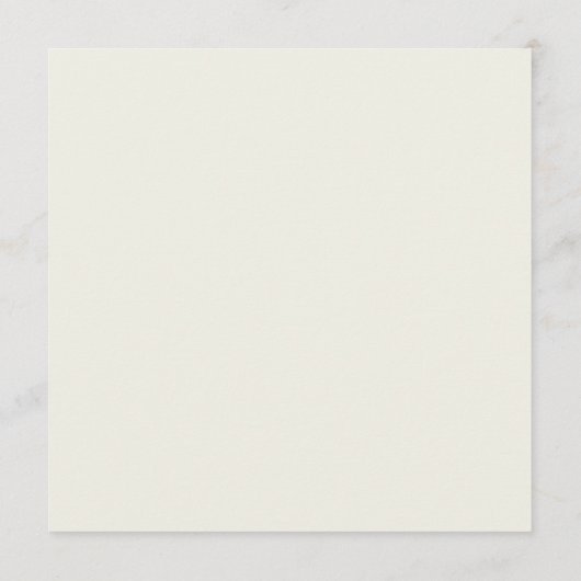 トロピカルピーコックパームスクエア結婚のメニューカード メニュー (裏面)