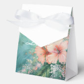 トロピカルピーチホワイトハイビスカスフローララブ フェイバーボックス (正面)