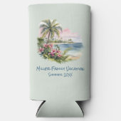 トロピカルファミリーバケーション懇親会記念 スリム缶クーラー (正面)