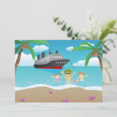 トロピカルファミリービーチクルーズの楽しみ 招待状 (スタンド正面)