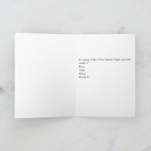 トロピカルファミリー懇親会招待状用カード 招待状 (内部)