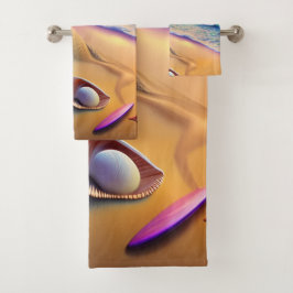 トロピカルファンタジービーチサンセット バスタオルセット