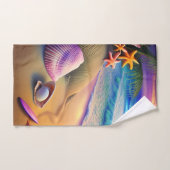 トロピカルファンタジービーチサンセット バスタオルセット (ハンドタオル)