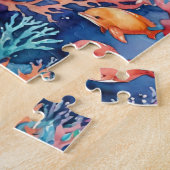 トロピカルファンタジー 海のクジラ ジグソーパズル (側面)