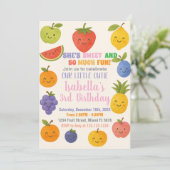 トロピカルフィエスタ誕生日招待状 招待状 (スタンド正面)