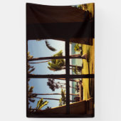 トロピカルフィジービーチシーンbnrcnm 横断幕 (縦)