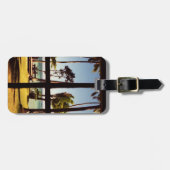 トロピカルフィジービーチシーンcd ltcna ラゲッジタグ (正面横)