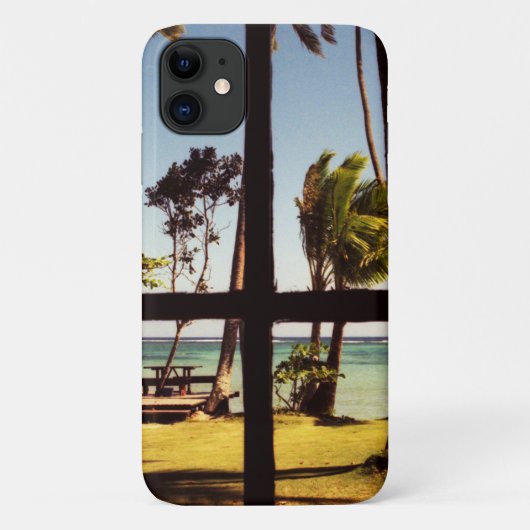 トロピカルフィジービーチシーンiphcna Case-Mate iPhoneケース (裏面)