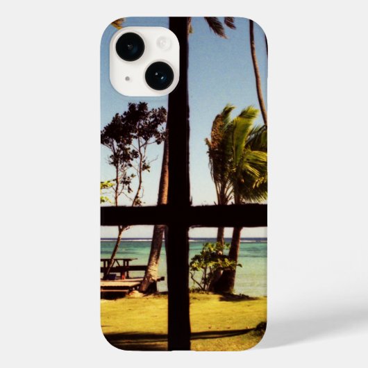 トロピカルフィジービーチシーンiphcnm Case-Mate iPhoneケース (裏面)