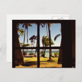 トロピカルフィジービーチシーンpccna ポストカード (正面/裏面)