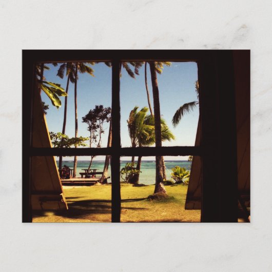 トロピカルフィジービーチシーンpccna ポストカード (正面)