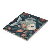 トロピカルフィッシュウィリアムモリススタイル海シーライフ タイル (側面)