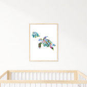 トロピカルフィッシュウォーター子供部屋アート ポスター