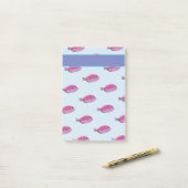 トロピカルフィッシュカスタムノート ポストイット (デスク上)