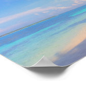 トロピカルフィリピンアイランドビーチパームパラダイス ポスター (角)